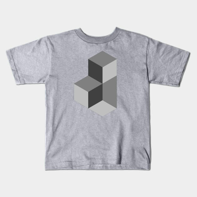 Weird cube(s) Kids T-Shirt by BOT3241